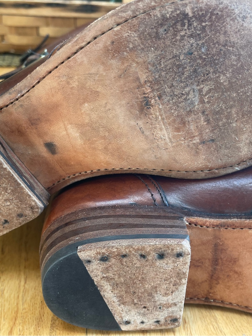 Frye Leather Knee-High Heeled Boots - Picture 8 of 16